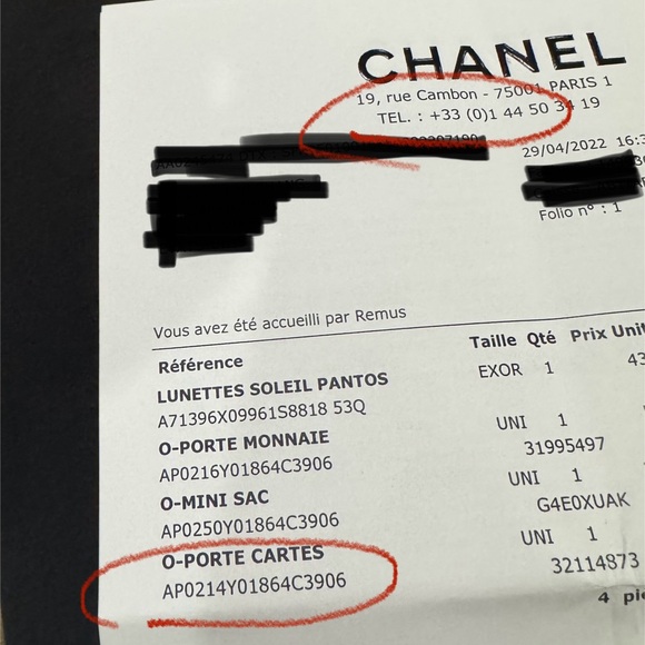 NEW Chanel Caviar Black Cardholder - Picture 5 of 5